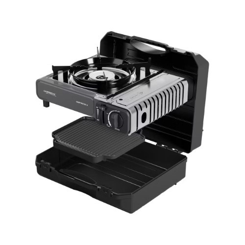 COCINA GAS PORTATIL CAMPINGAZ BISTRO 3 + PLANCHA